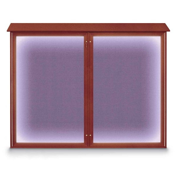 Double Door Enclosed Indoor Letterboard